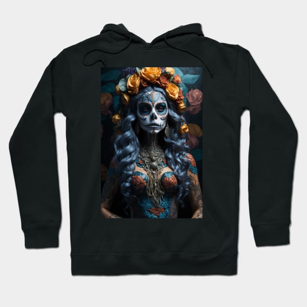 Beautiful La Muerte Lady Hoodie by MGRCLimon